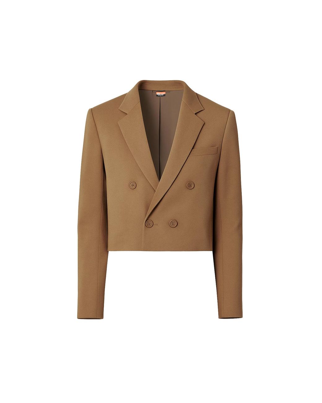 Maui X Lolita Brown Bastien Tan Cropped Blazer for men