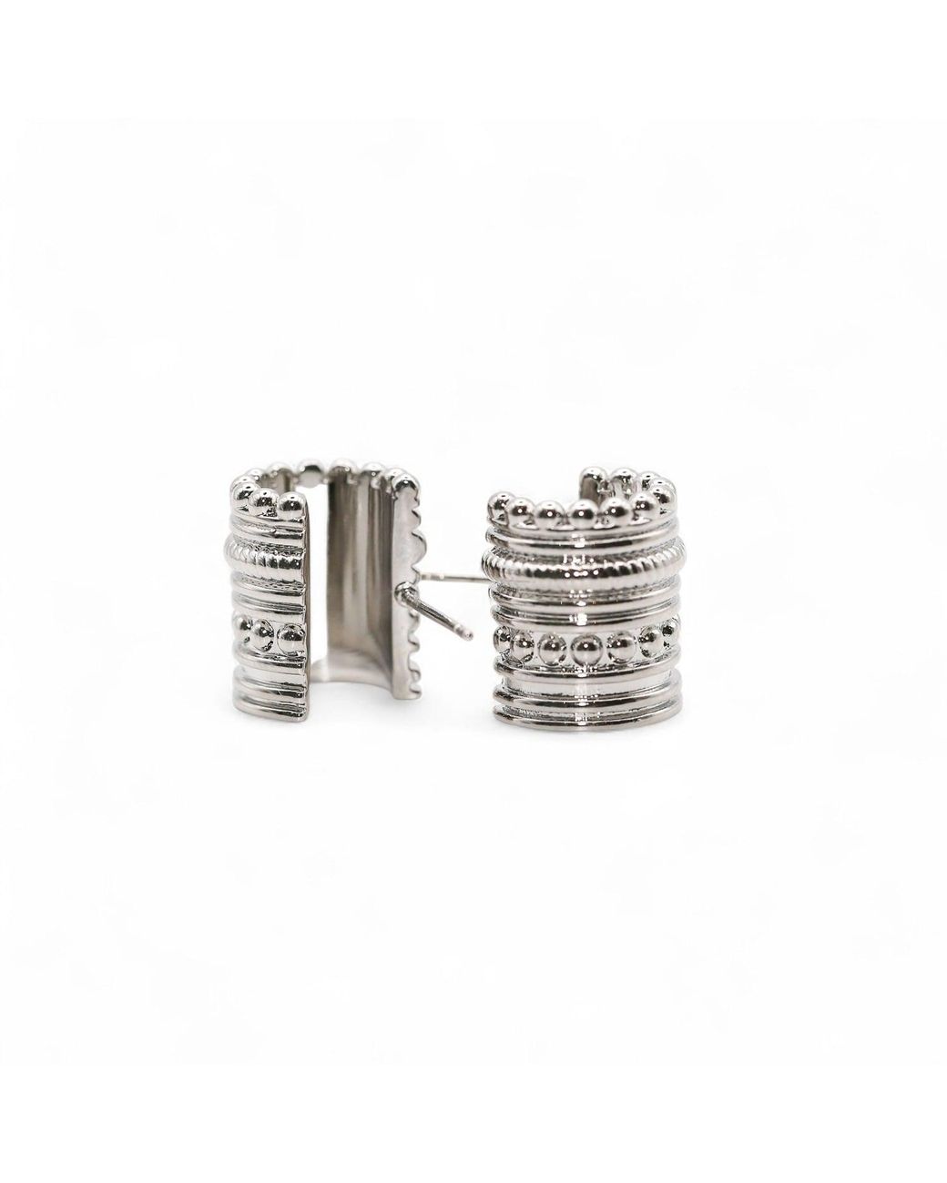 Miss Cecilia Metallic Orbis Studs