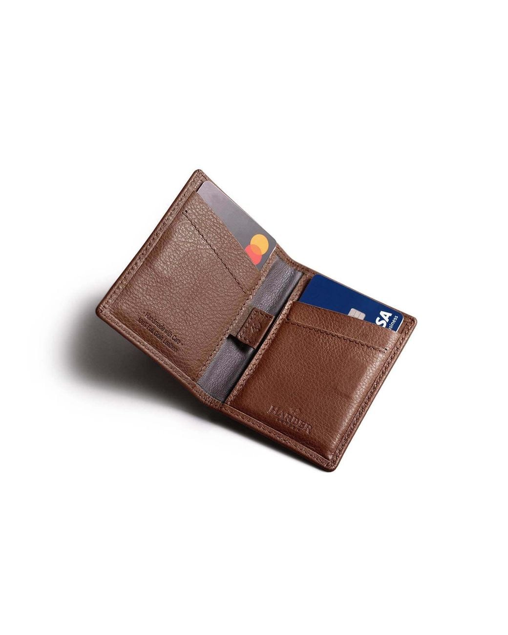 Harber London Black Rfid Card Wallet for men