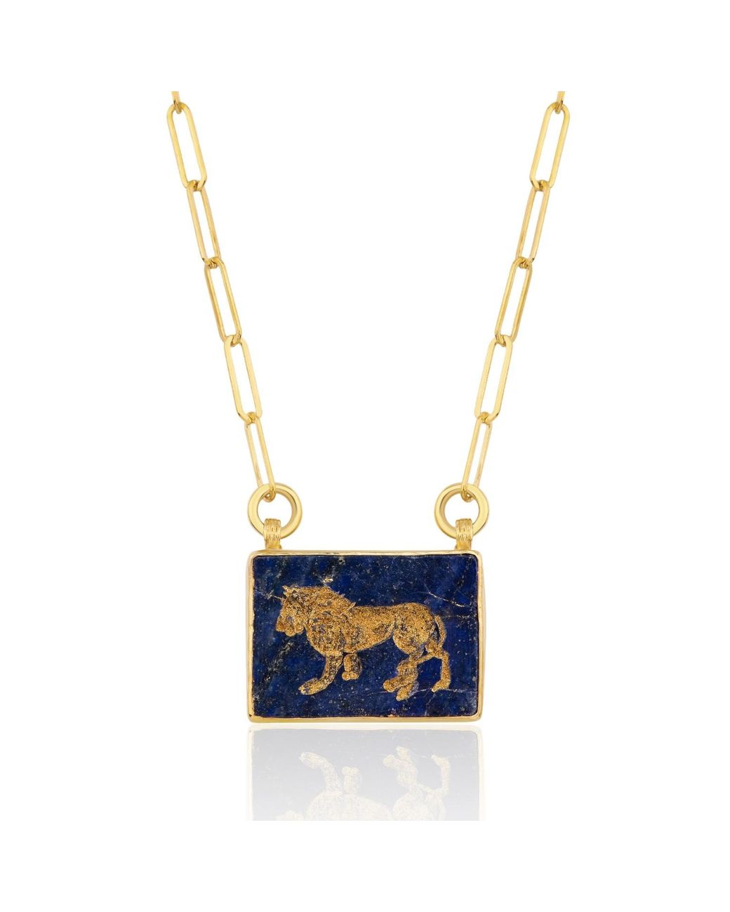 Ece London Blue The Aslan Ii Necklace