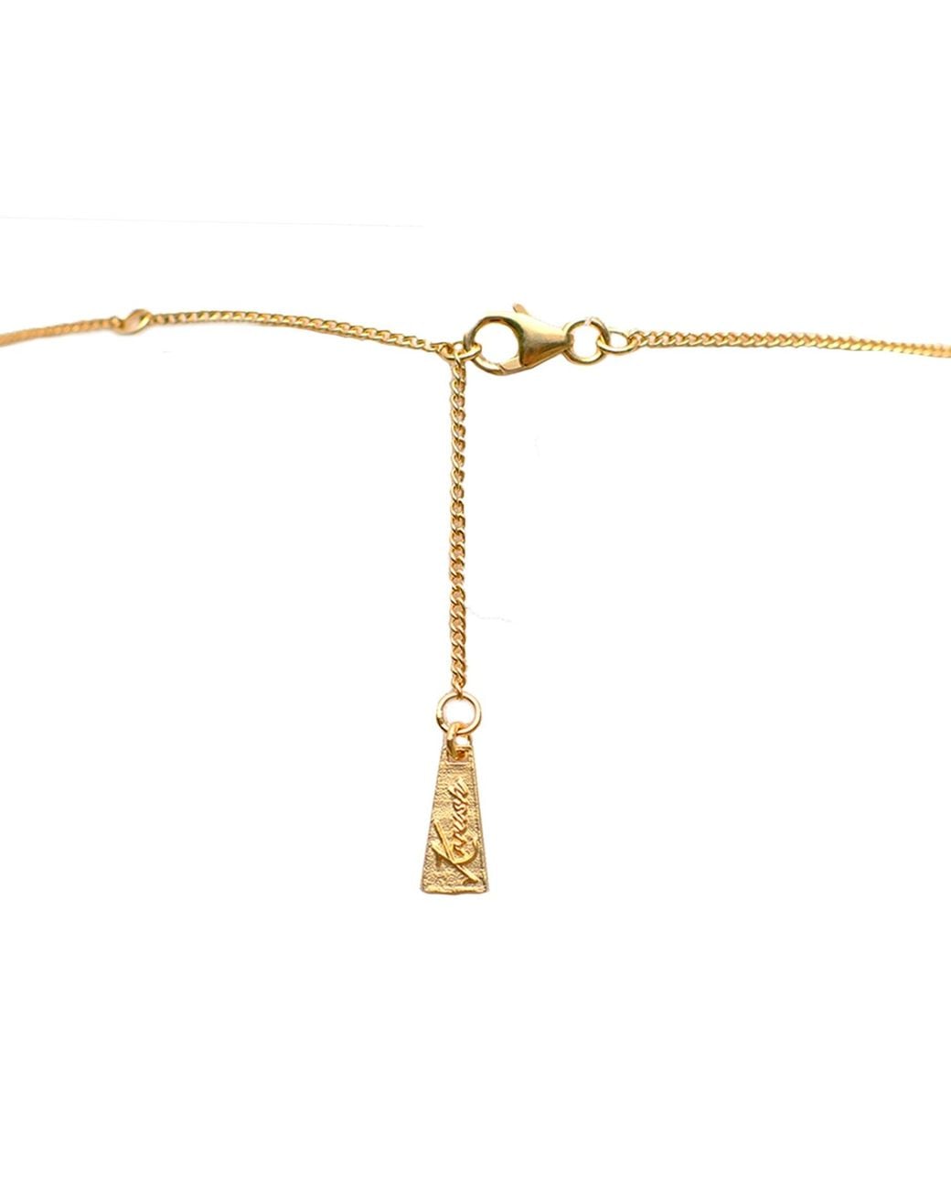 Krush Metallic Selena Solar Pendant Necklace