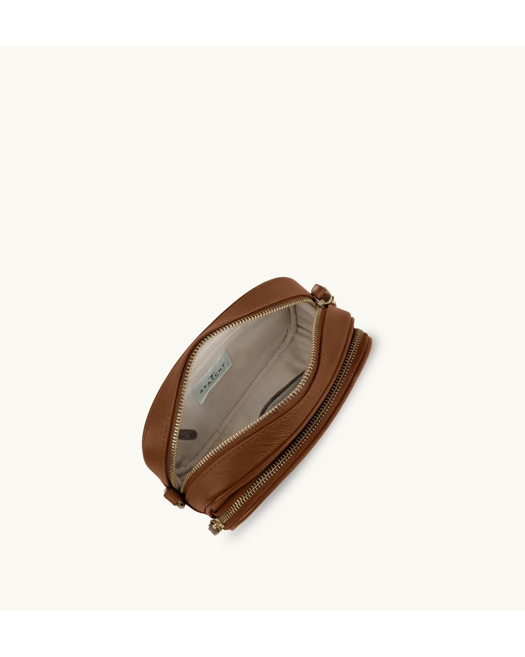 Apatchy London Brown The Betty Tan Leather Bag