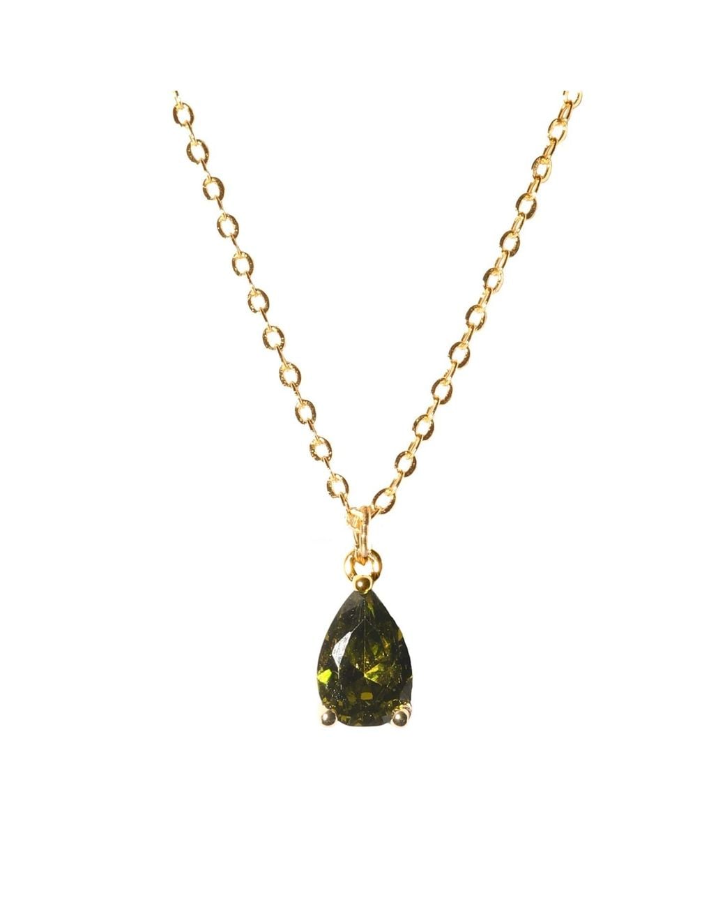 Studio Baloge Metallic Verdelle Pendant Necklace