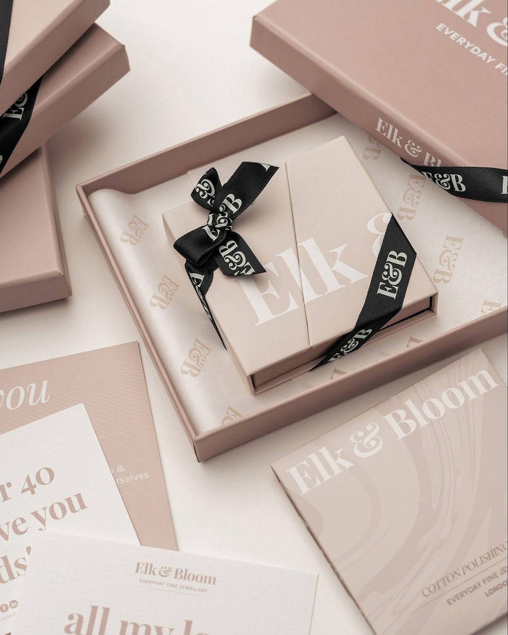 Elk & Bloom White Chunky Freshwater Pearl Hoops