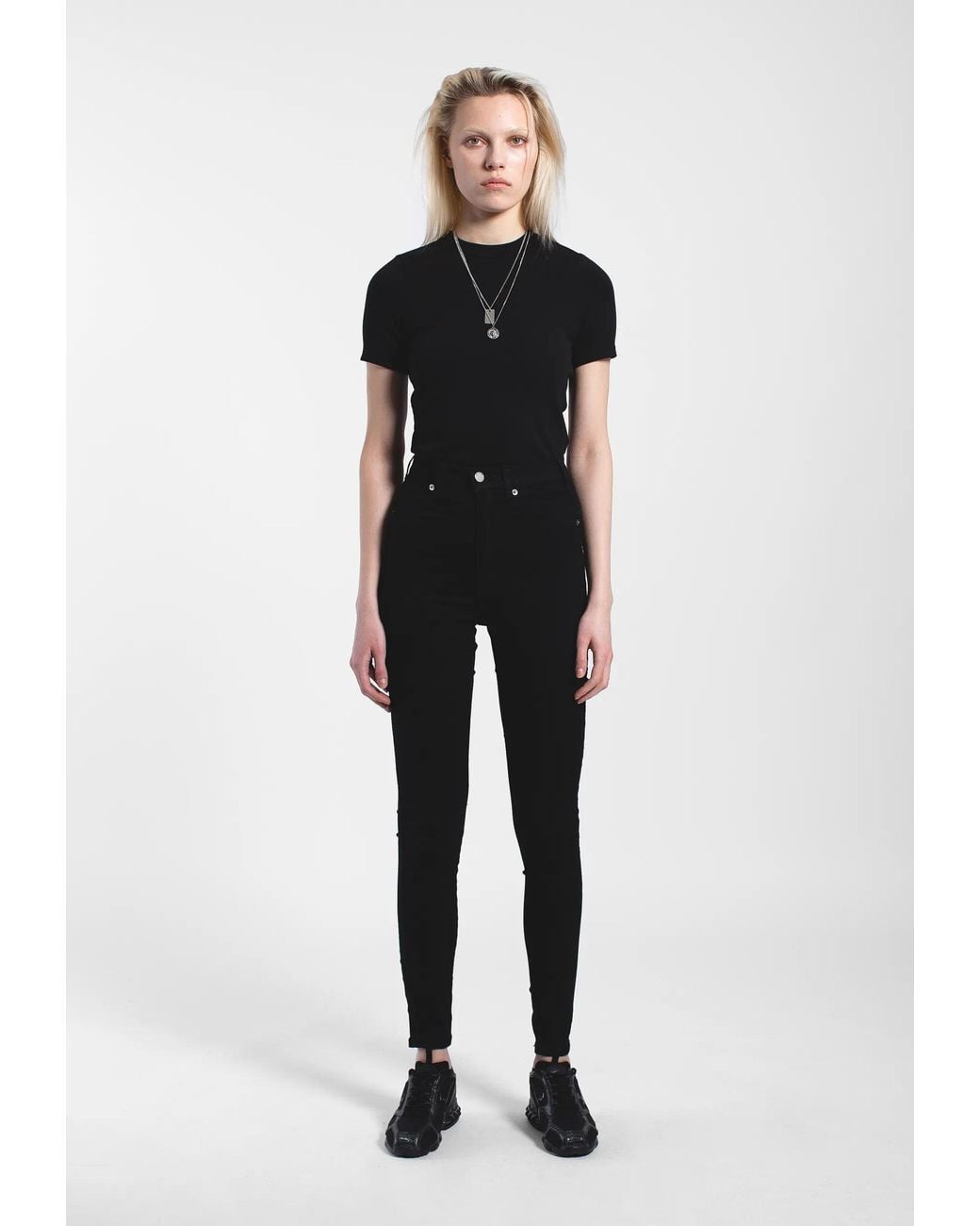 Dr. Denim Blue Solitaire High Skinny