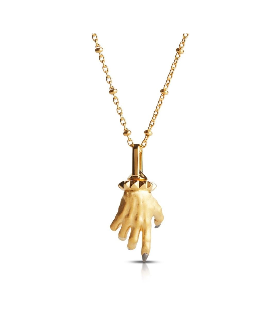 Kasun Metallic Hand Of The Protector Pendant