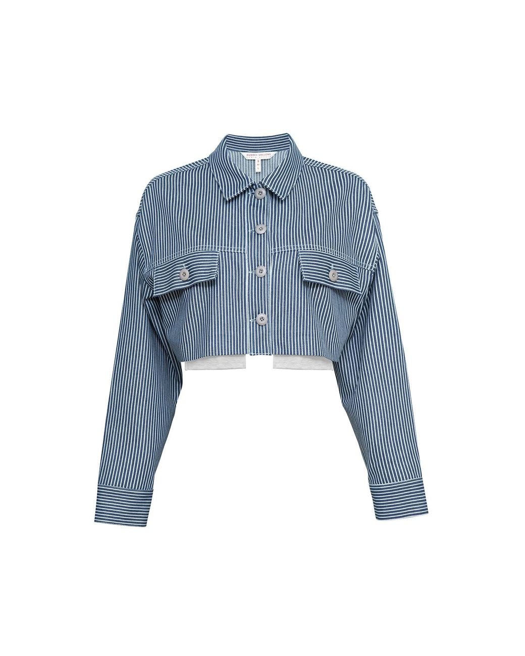 Audrey Vallens Blue Denim Affair Jacket