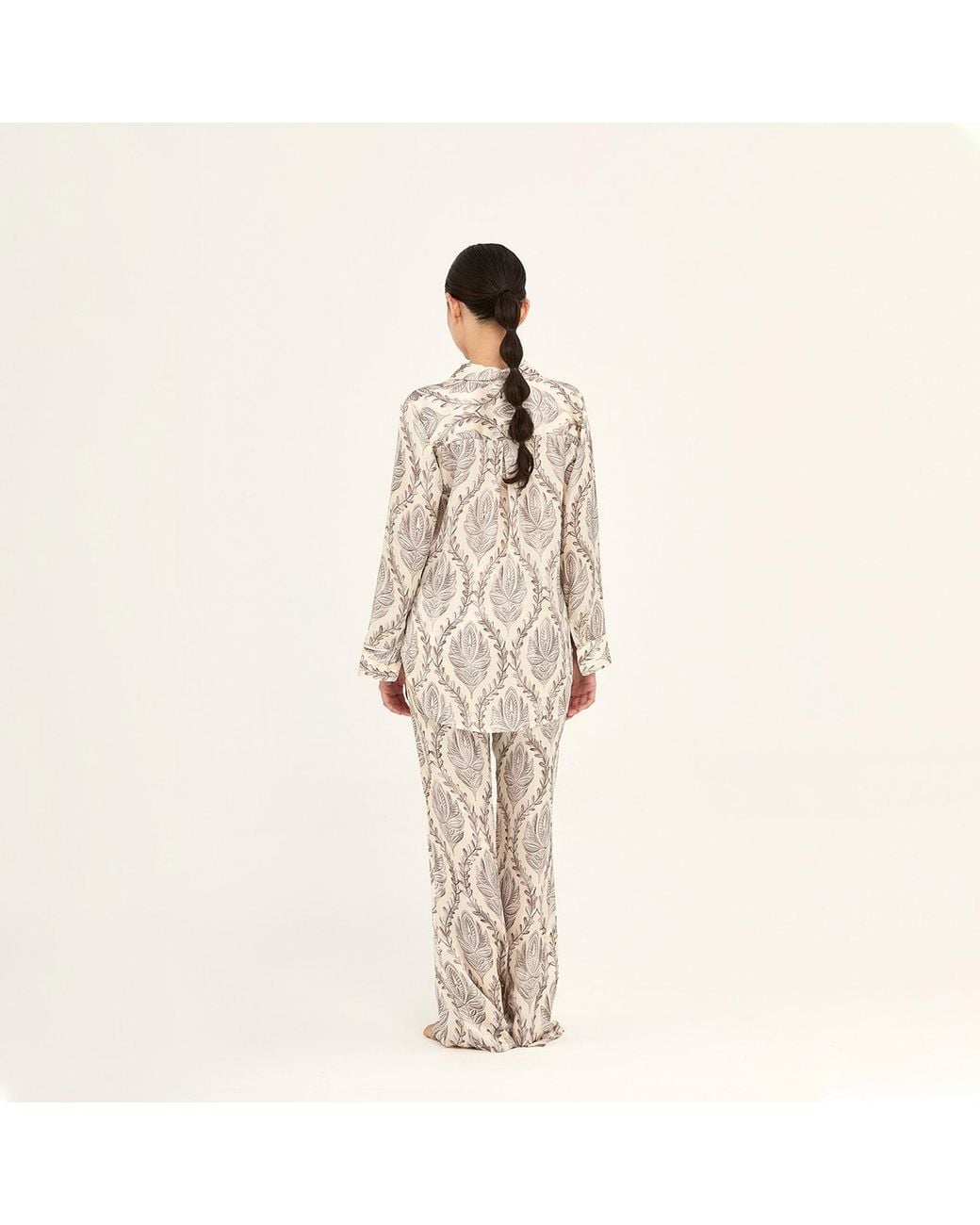 Aguaclara White Neutrals Sultana Pants