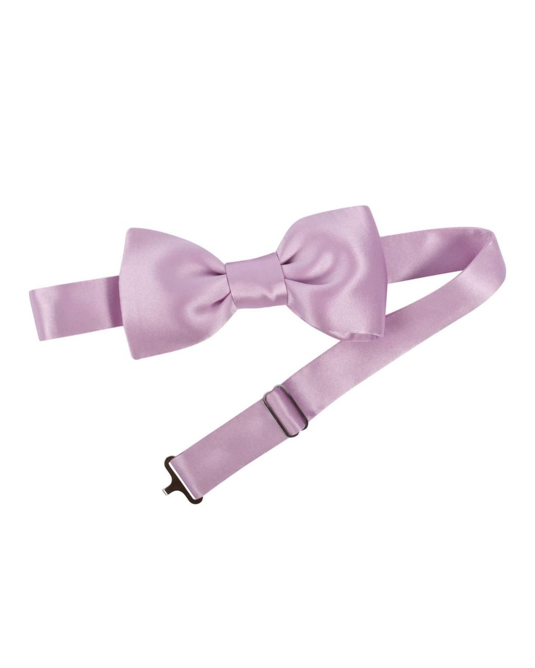 LE COLONEL Purple Heather Silk Bow Tie for men