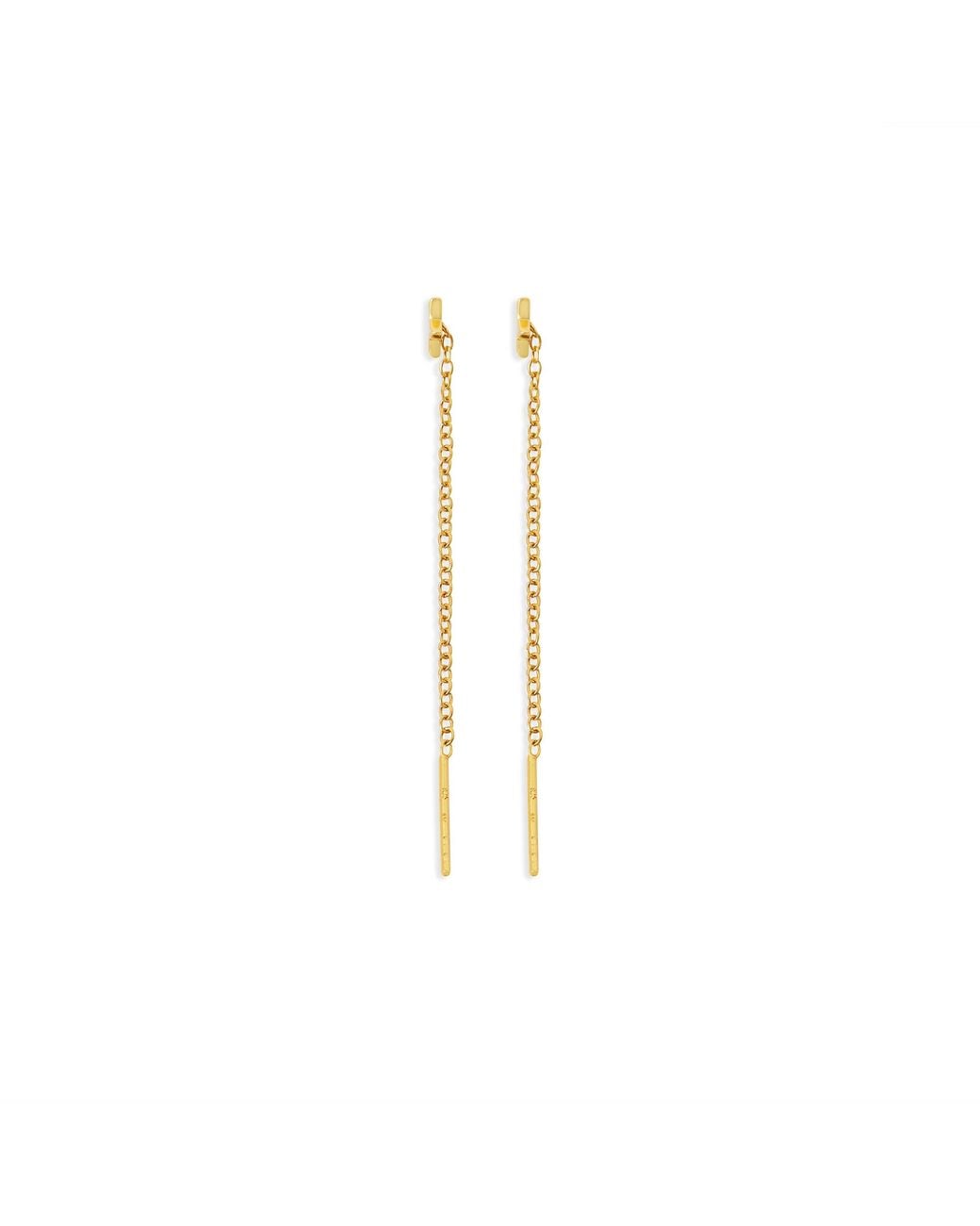Argento Vivo Metallic The Star Threader Earring