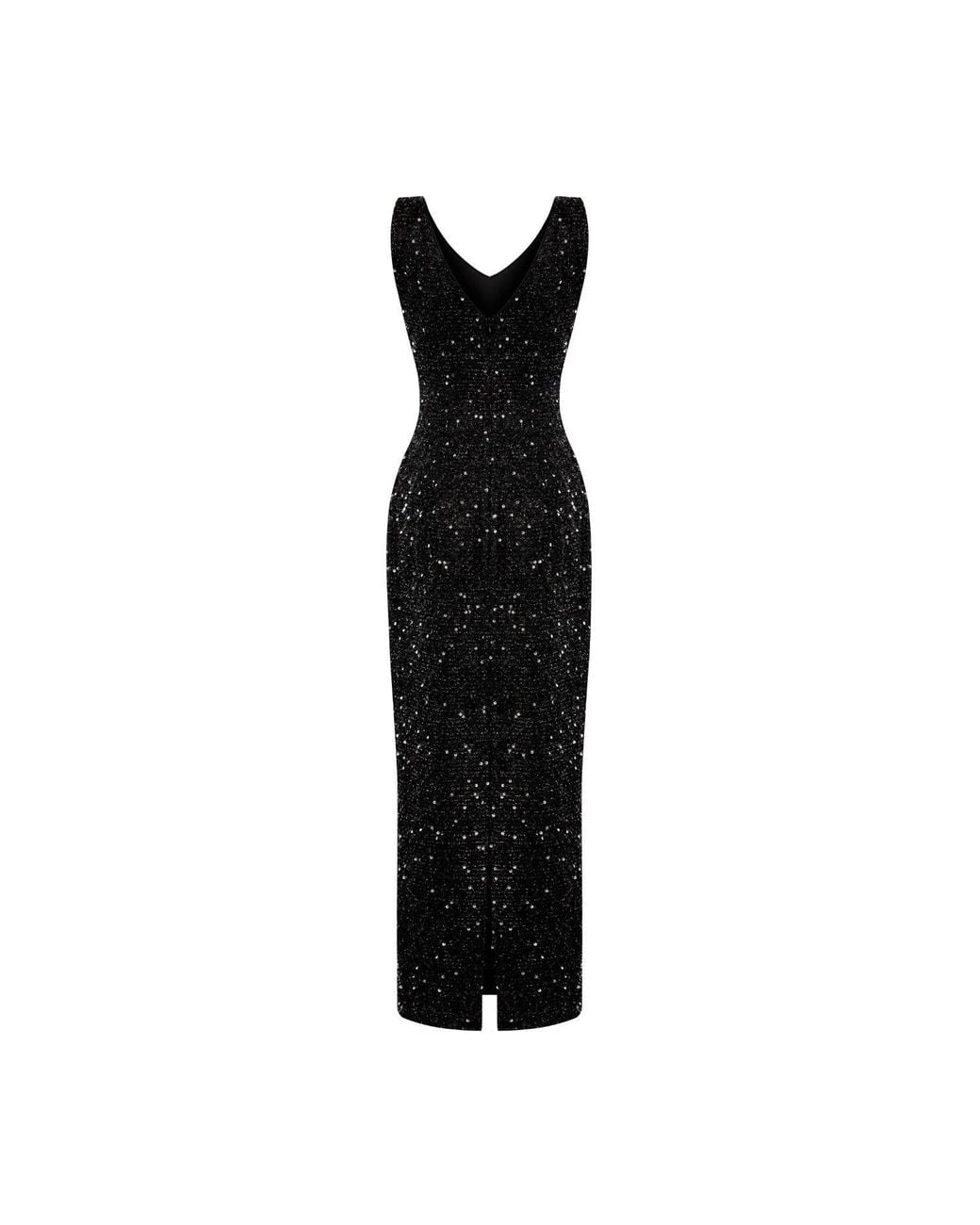 Elsava Black Nox Sequin Dress