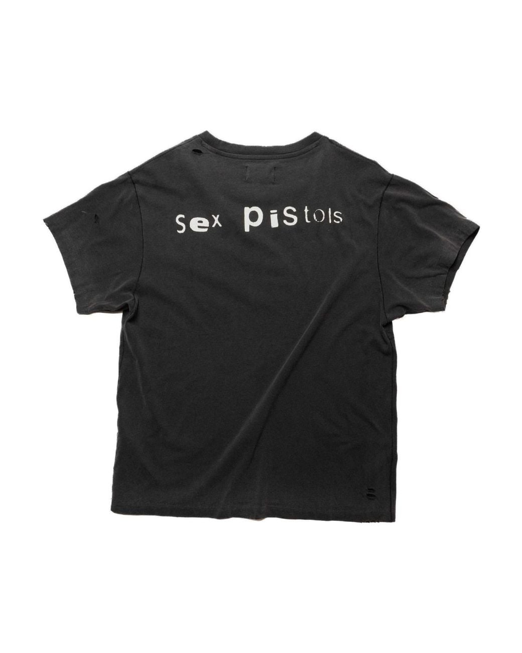 Other Uk Black Sex Pistols No Future Vintage T-Shirt for men