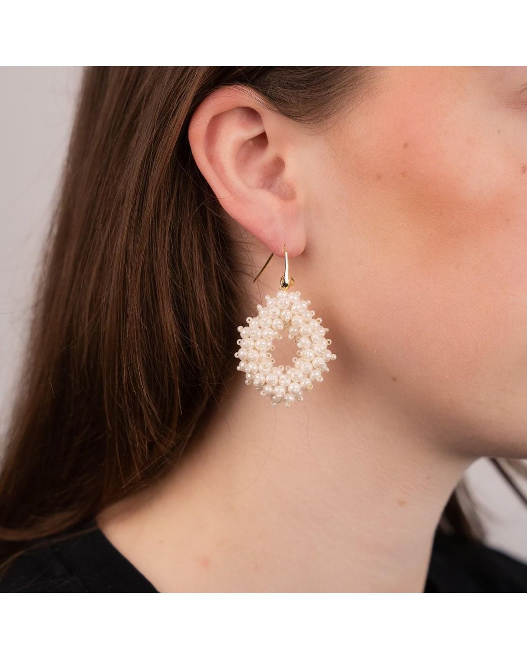 LOTT.gioielli Metallic Ace Double Stones Earrings M