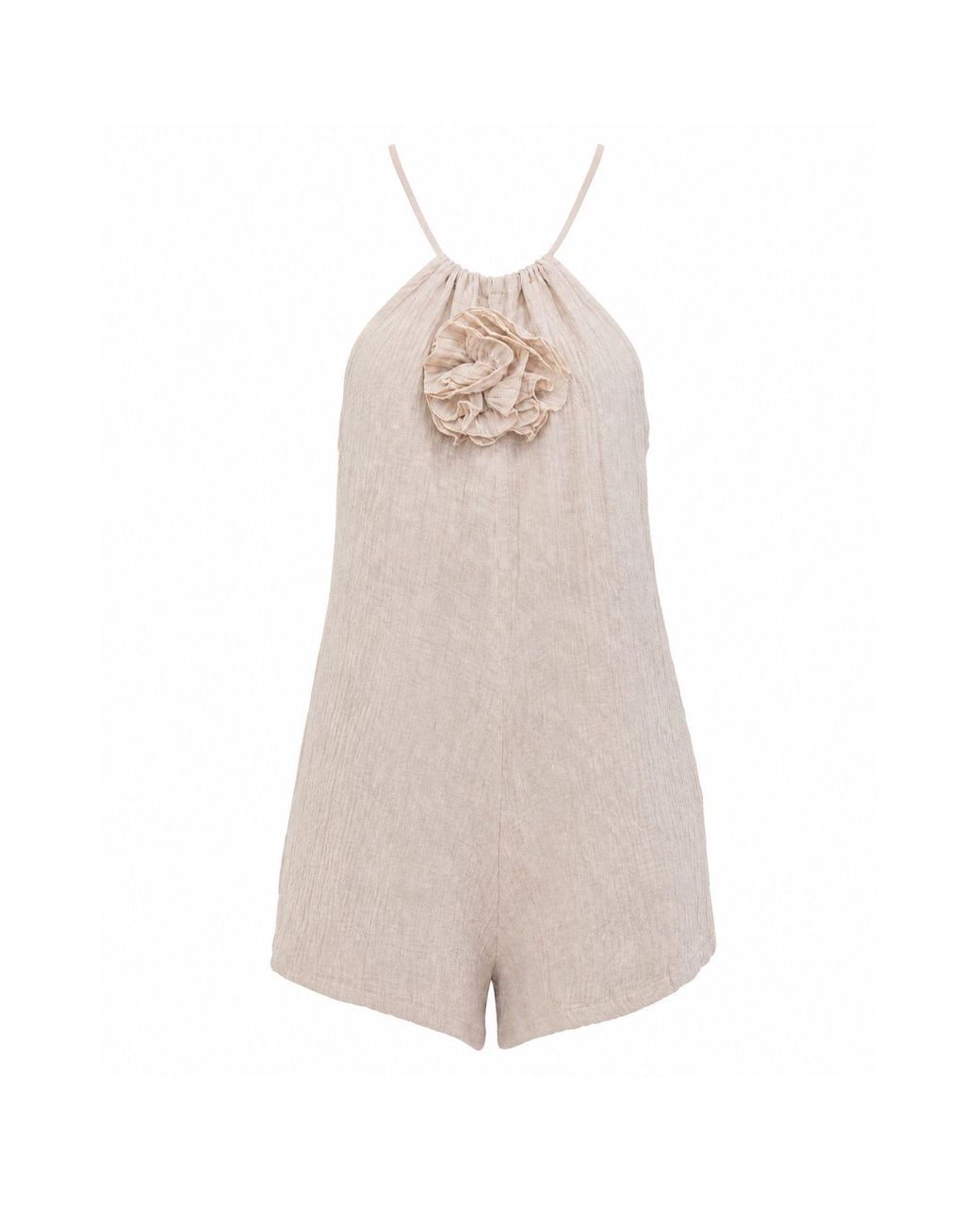 Palm Collective Natural Neutrals Bingin Playsuit
