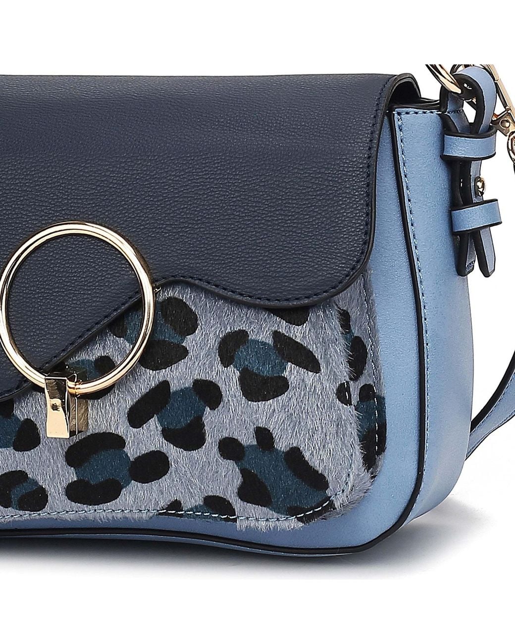 Mkf Collection - J'omor Purple Serena Crossbody Bag