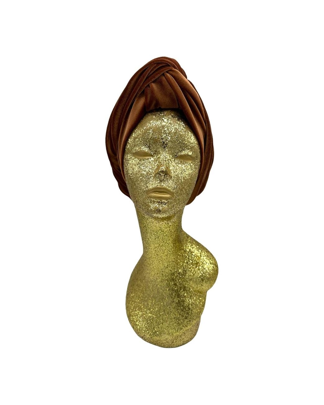 Julia Clancey Brown Classic Cocoa Turban