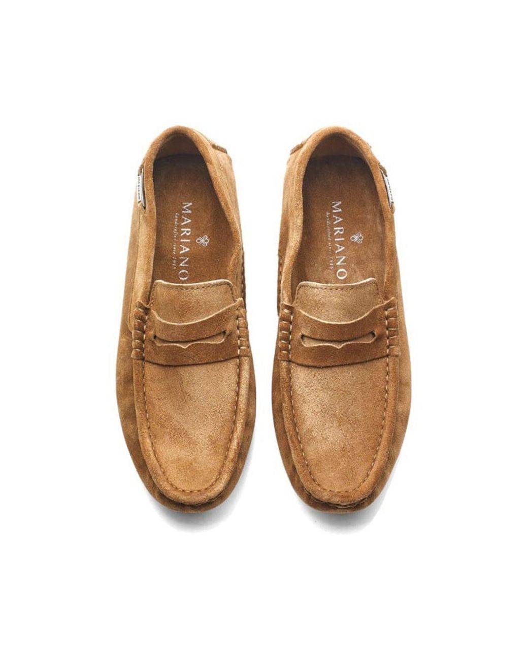 Mariano Shoes Brown Vagos Loafers Cognac for men