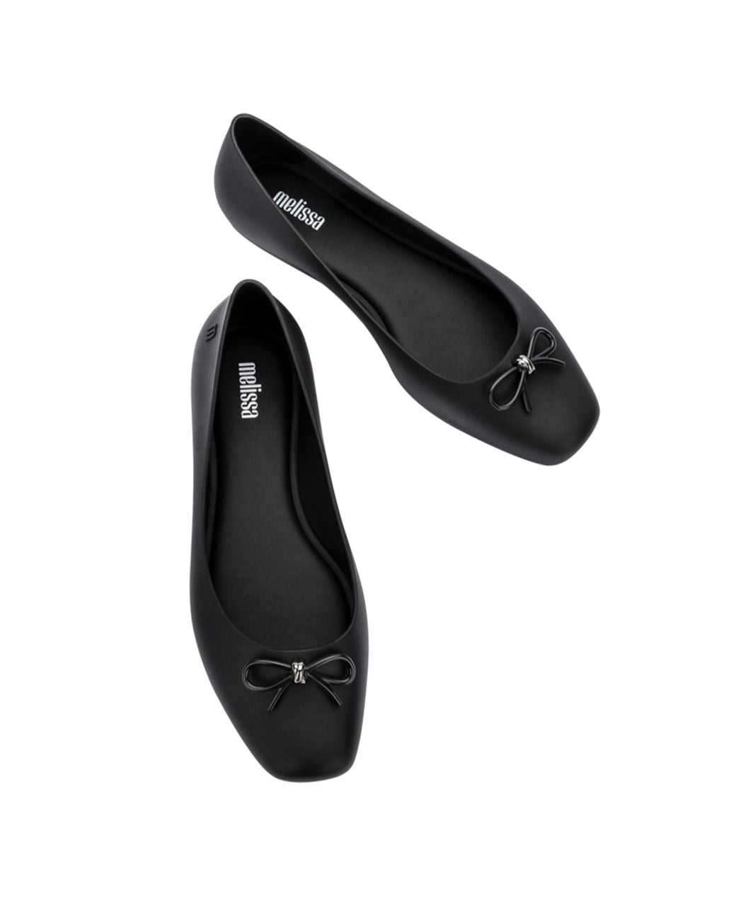 Melissa Black Aura Basic Ballet Flat