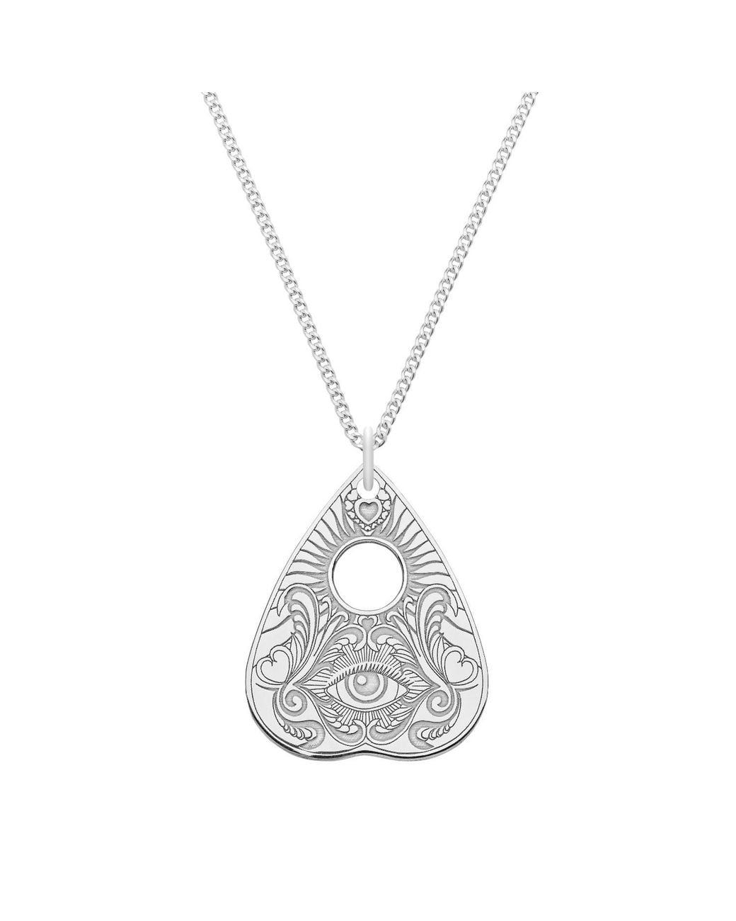 CarterGore Metallic Small Sterling All Seeing Eye Planchette