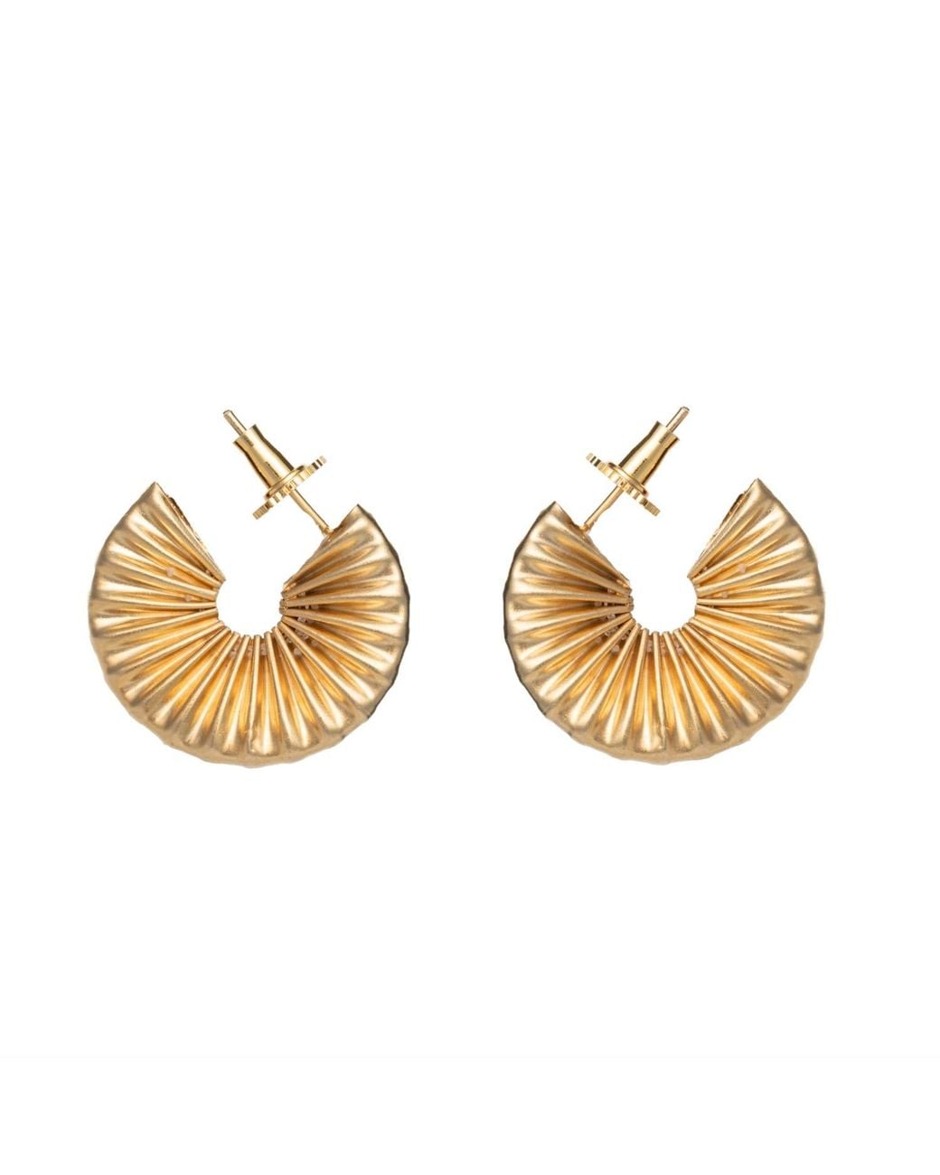 Meraki by Rashmi Bajaj Metallic Giana Plated Hoop Earrings