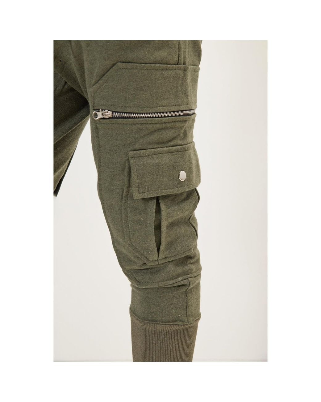 Ron Tomson Green Destination Jogger Pants for men