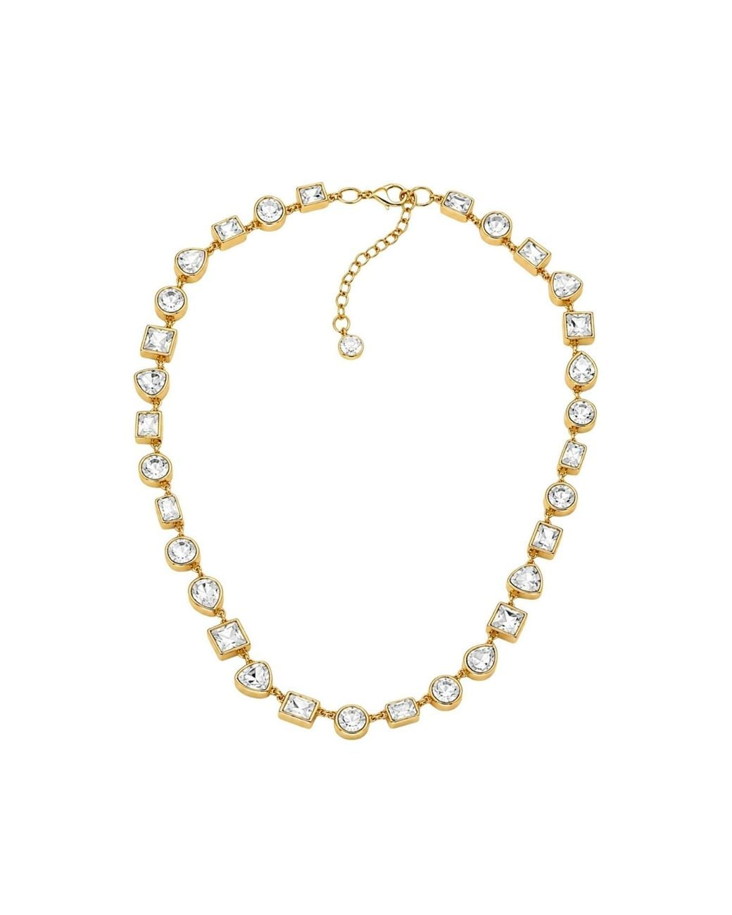 Uchi and Soto Metallic Kin Mixed Stone Necklace