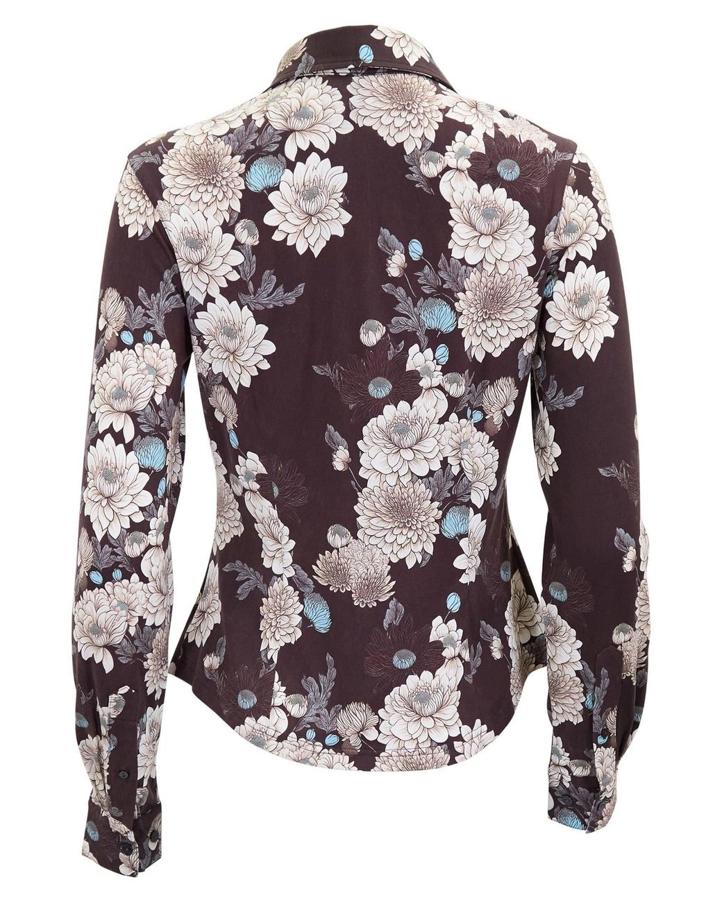 Lords of Harlech Black Stephanie Serious Floral Shirt