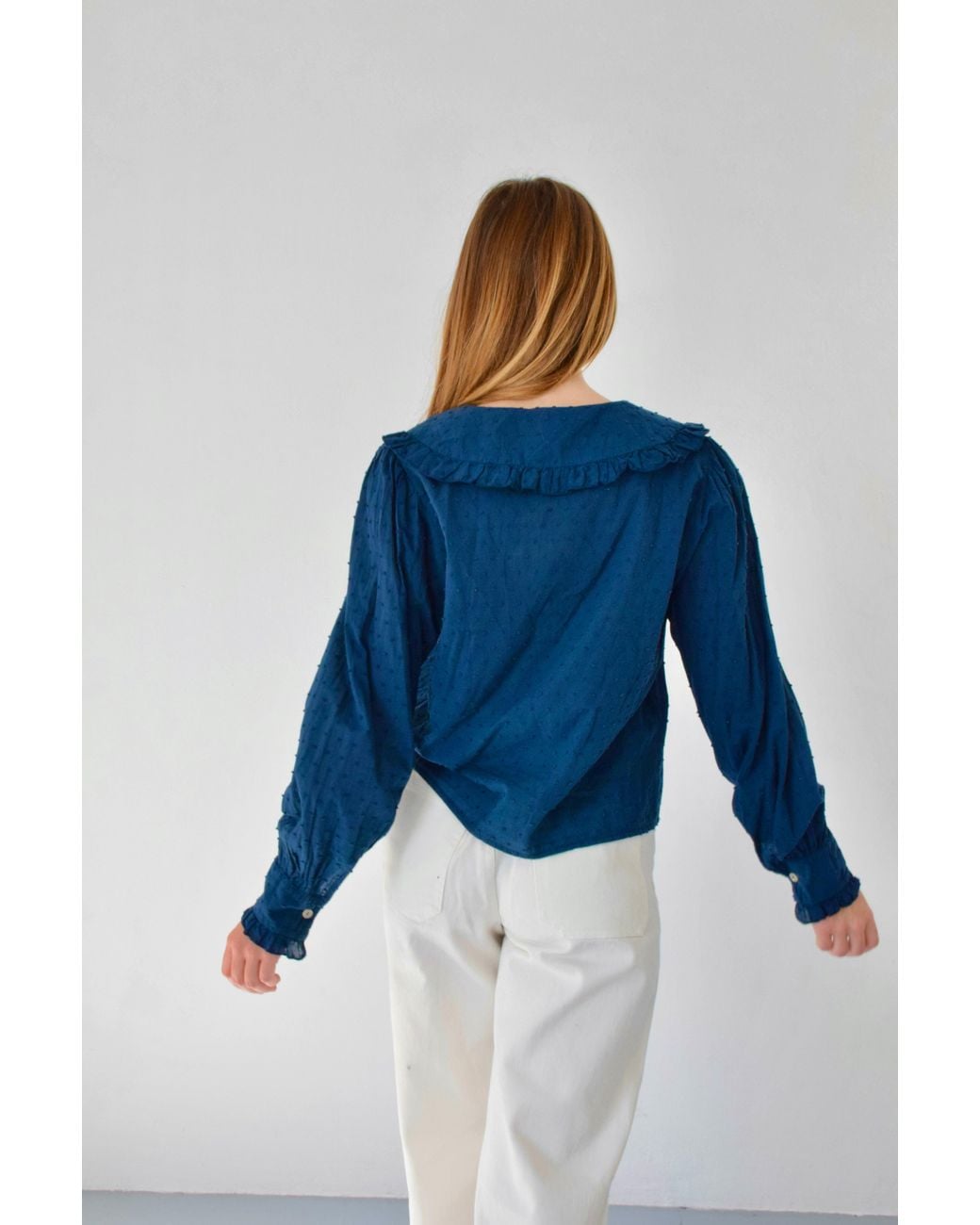 Mind Traveler Blue Diana Blouse