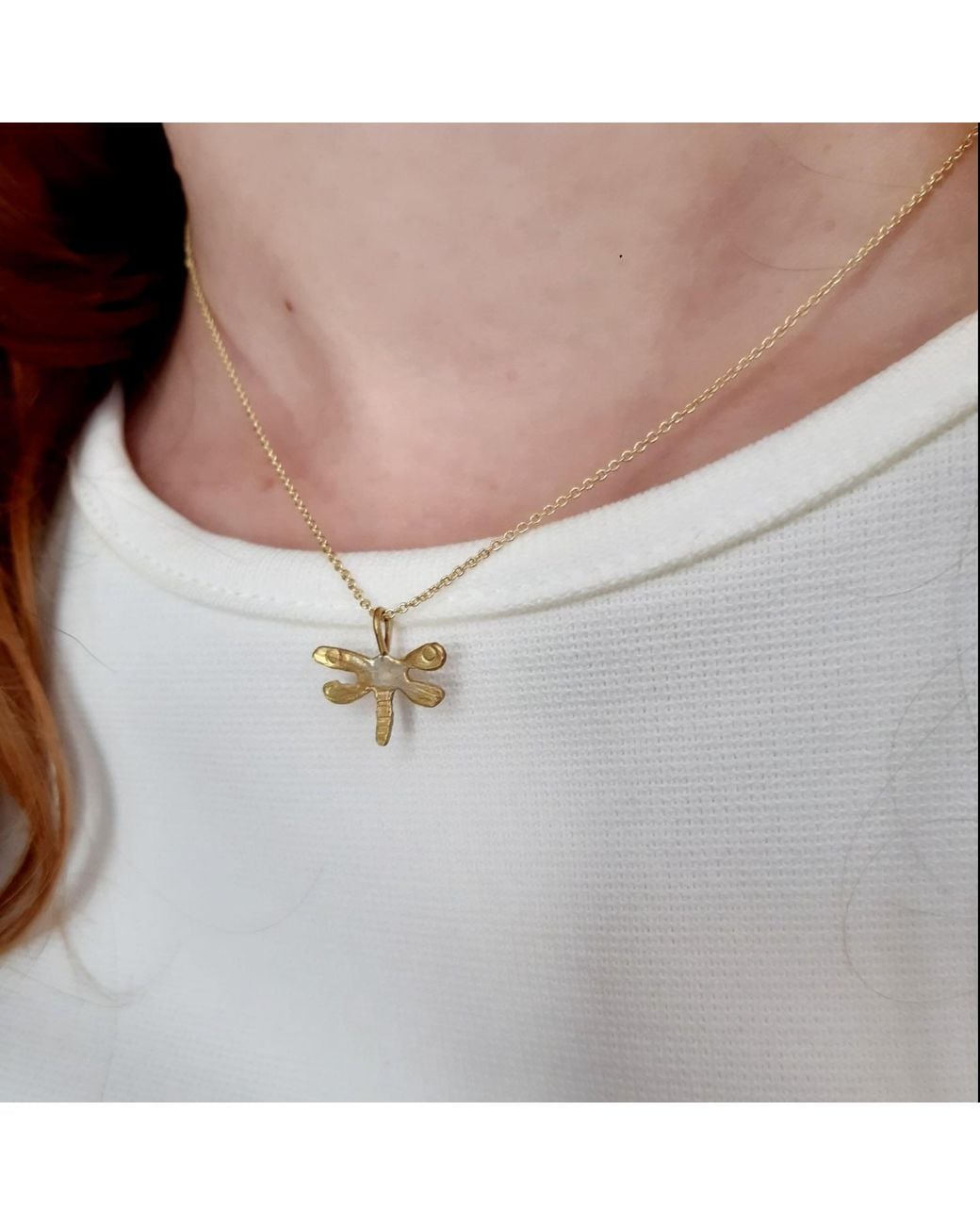 Lily Flo Jewellery Metallic Dragonfly Necklace