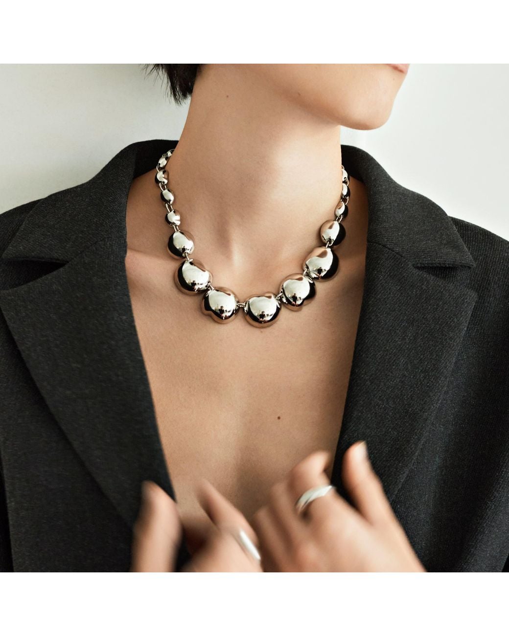 Biko Jewellery Metallic Nicola Collar