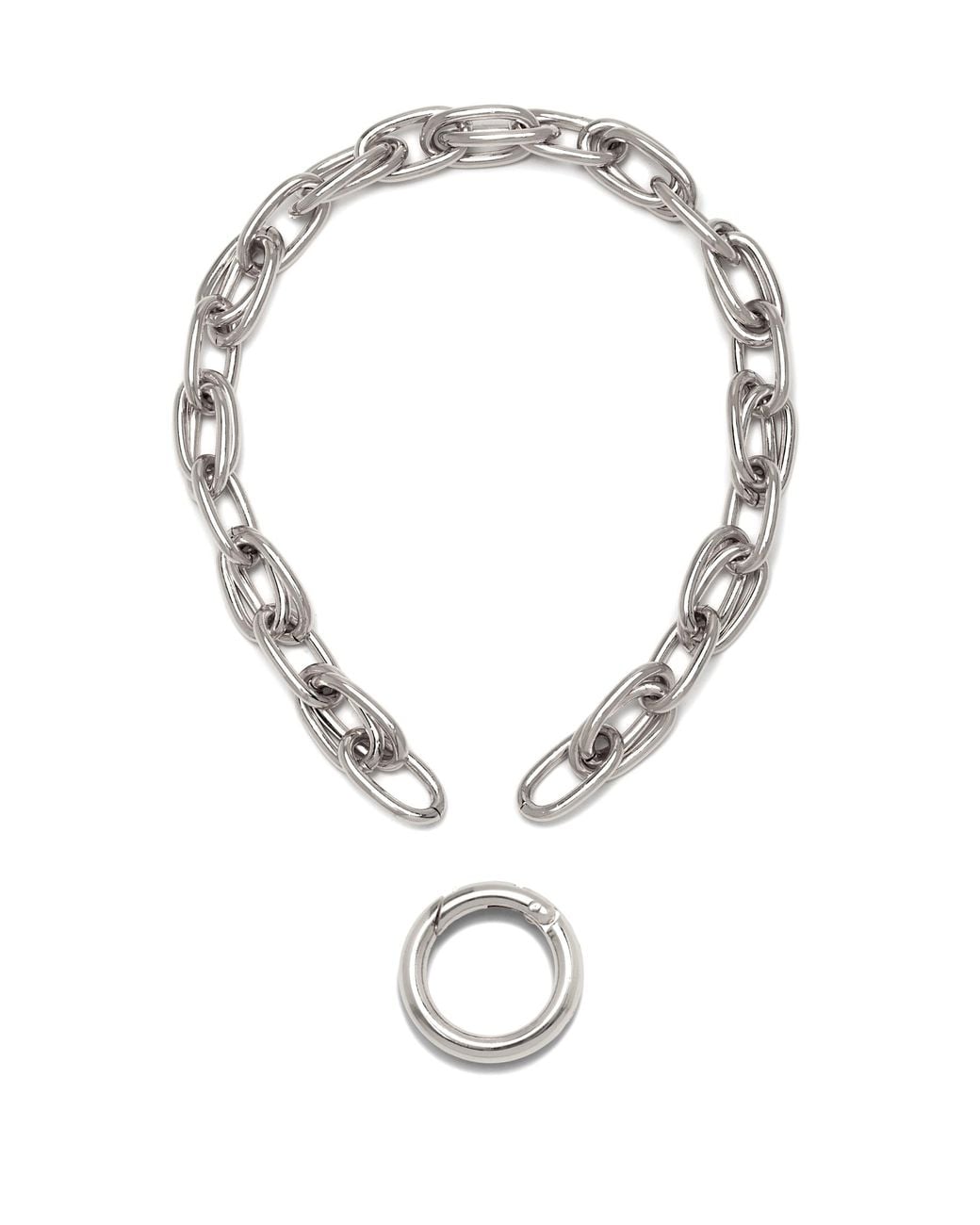 Jaredjamin Metallic Everly Every-Other Necklace