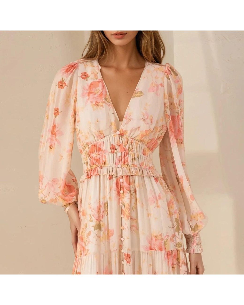 Yumi Kim Pink Frida Dawn Maxi Dress