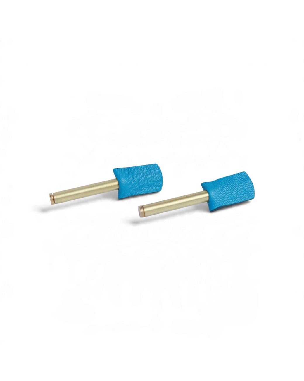 Svetlana Vukov Blue Linear Drop Earrings