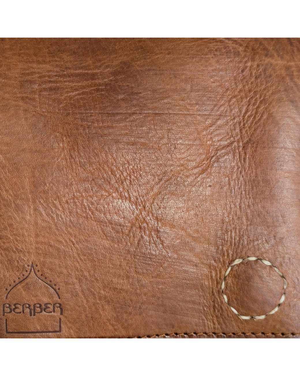 Berber Leather Brown Neutrals The Kenitra Shoulder Bag