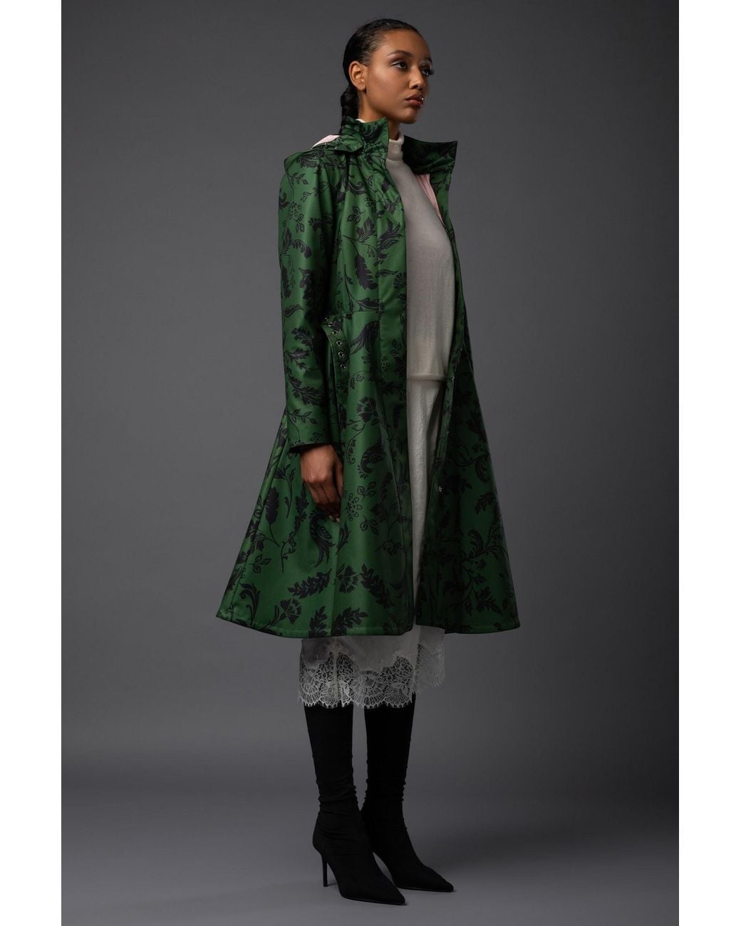 RainSisters Green Winter Coat