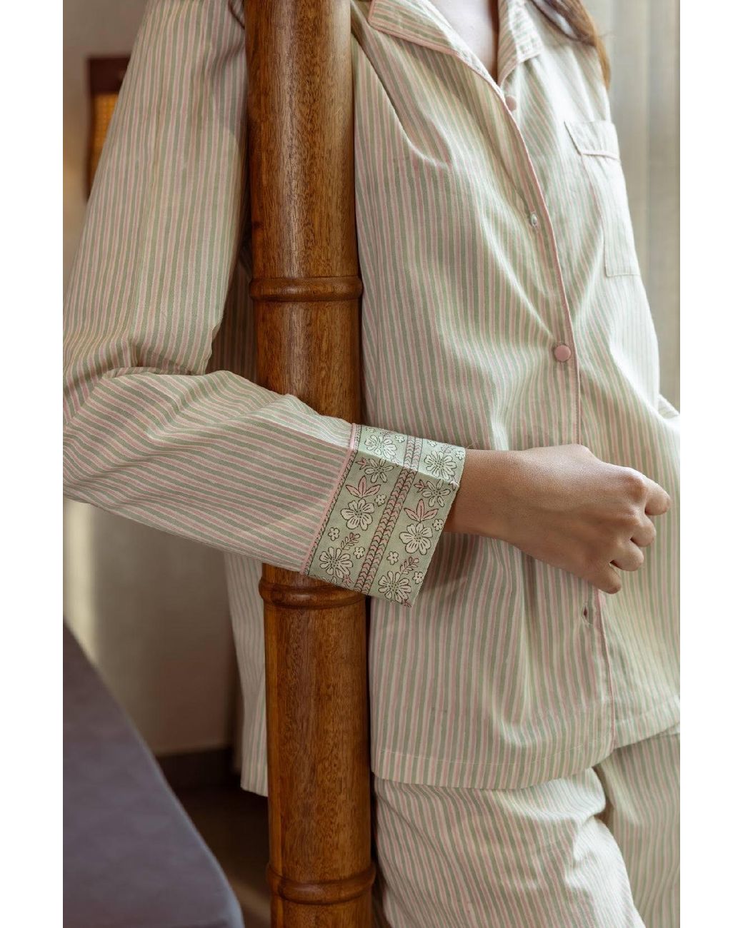 Mooch Cotswolds Natural Cotton Pyjamas