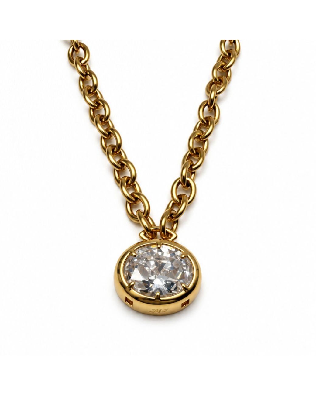 Jagged Halo Jewelry Metallic Heathcliff Convertible Pendant Necklace Filled