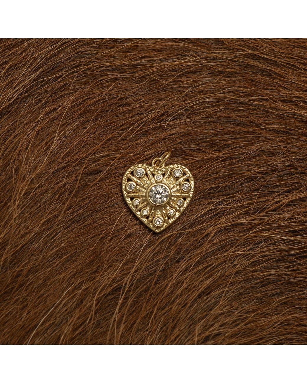 Martina Rozenberg Smira Jewelry Metallic Corazón Charm