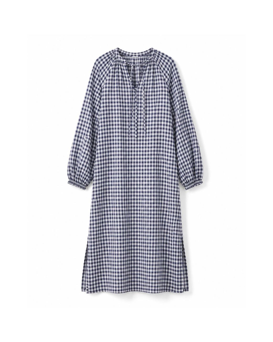 Mind Traveler Blue Matilde Gingham Dress