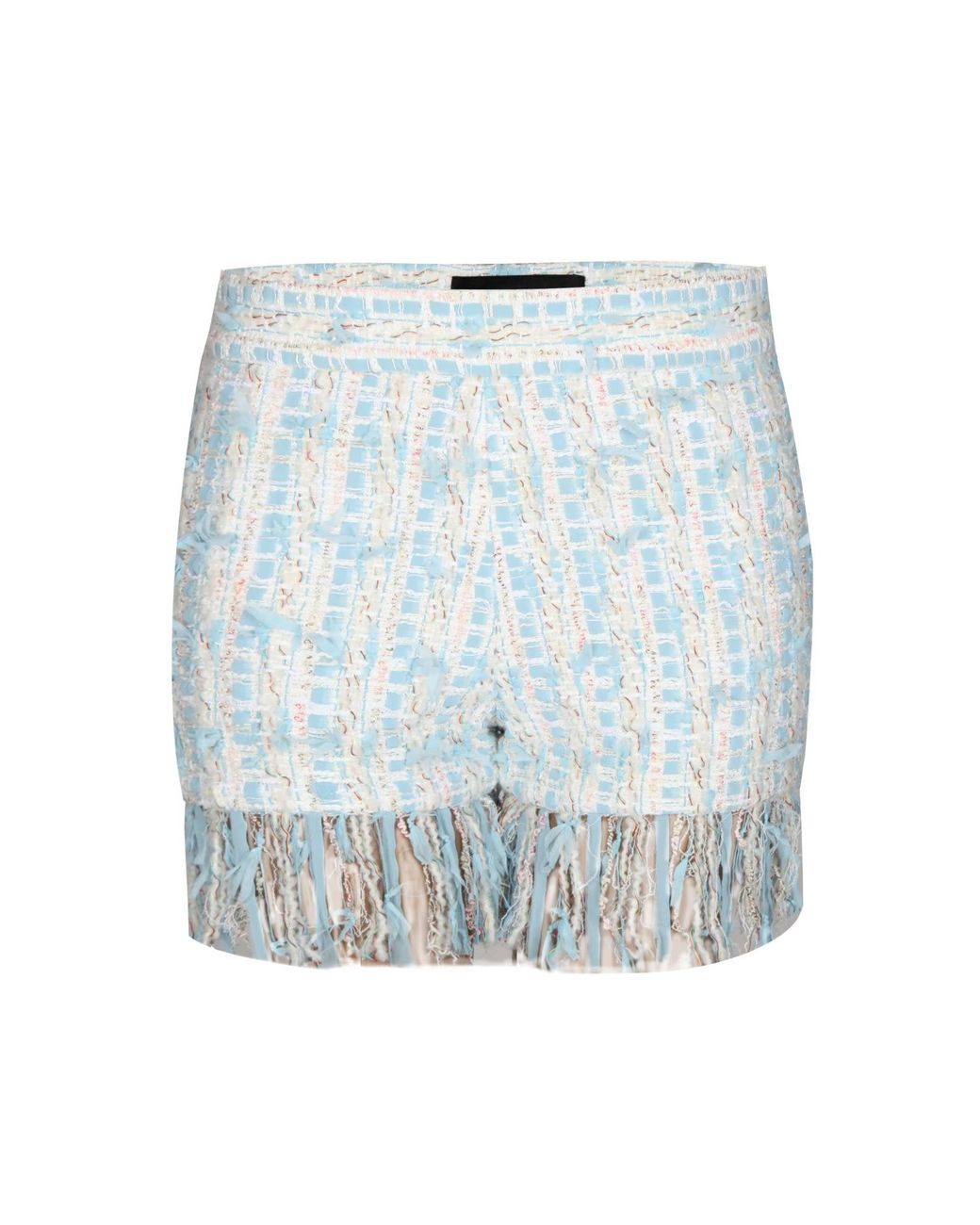 RUE AGTHONIS Blue Melon Shorts