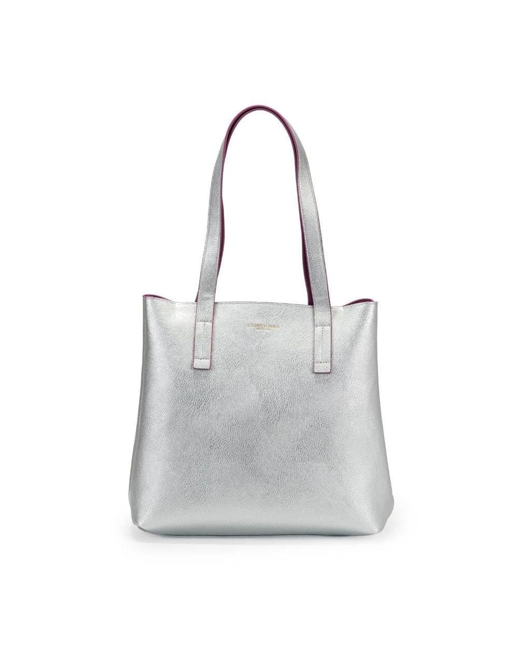 CAMPO MARZIO Roma 1933 Purple Iconic Midi Tote Bag