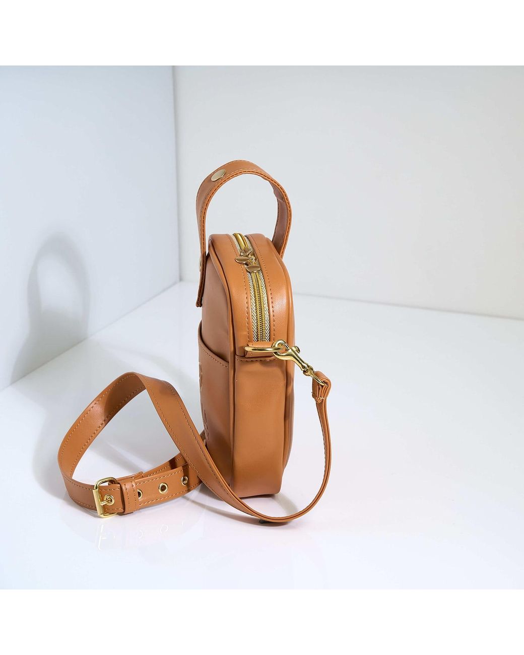 Milla Von Cosy Brown Crossbody Bag Flex