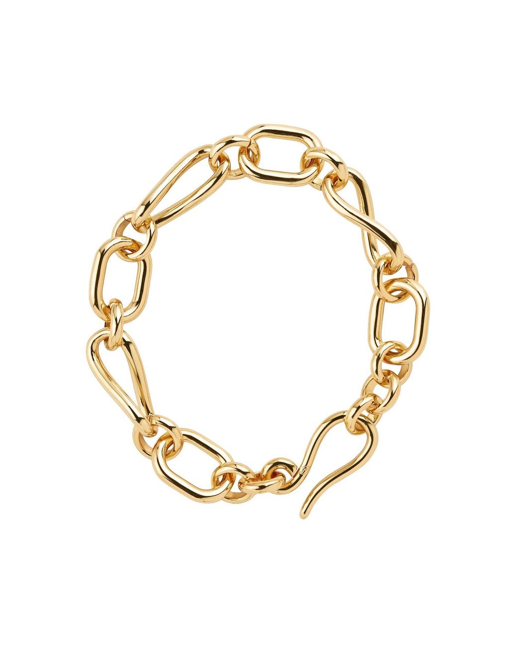 Ballinger Jewellery Metallic Swirl Chunky Chain Link Statement Bracelet