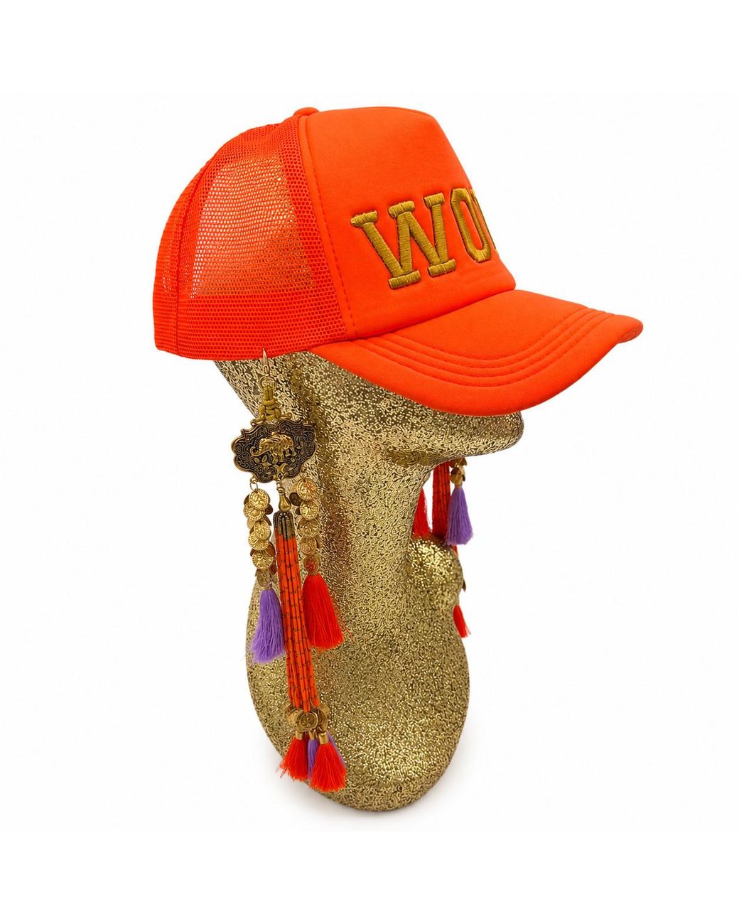 Julia Clancey Orange Wow Dream Papaya Dream Trucker Cap