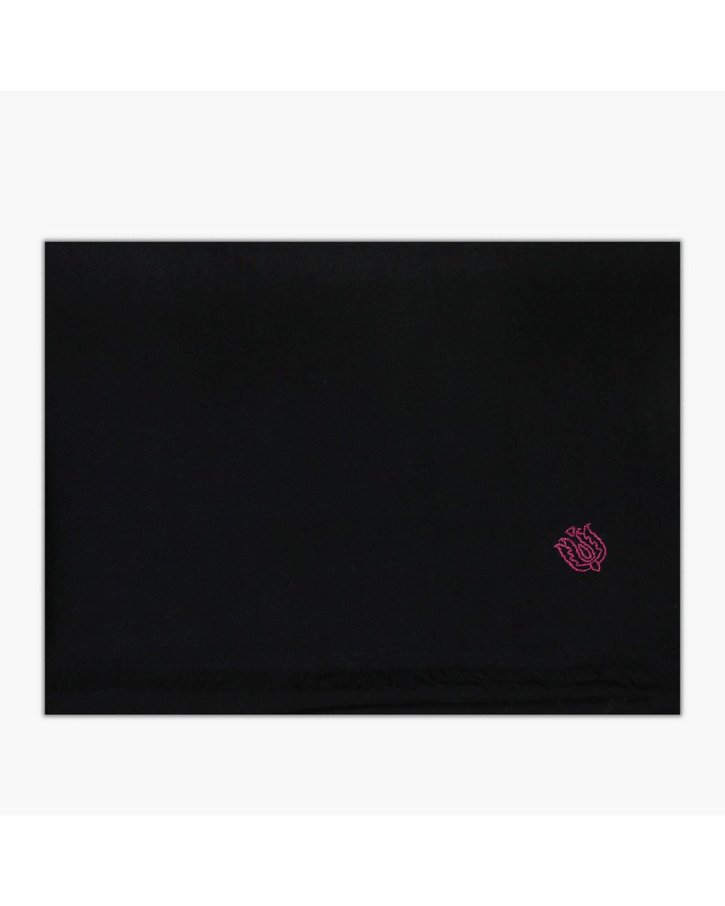 Pink Maharani Black Cashmere Stole – Incredible Colors