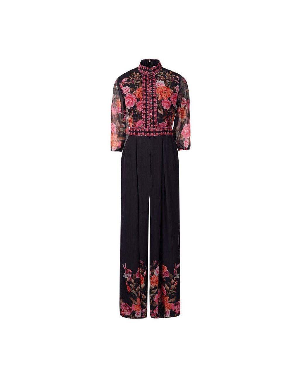 Raishma Red Harper Jumpsuit