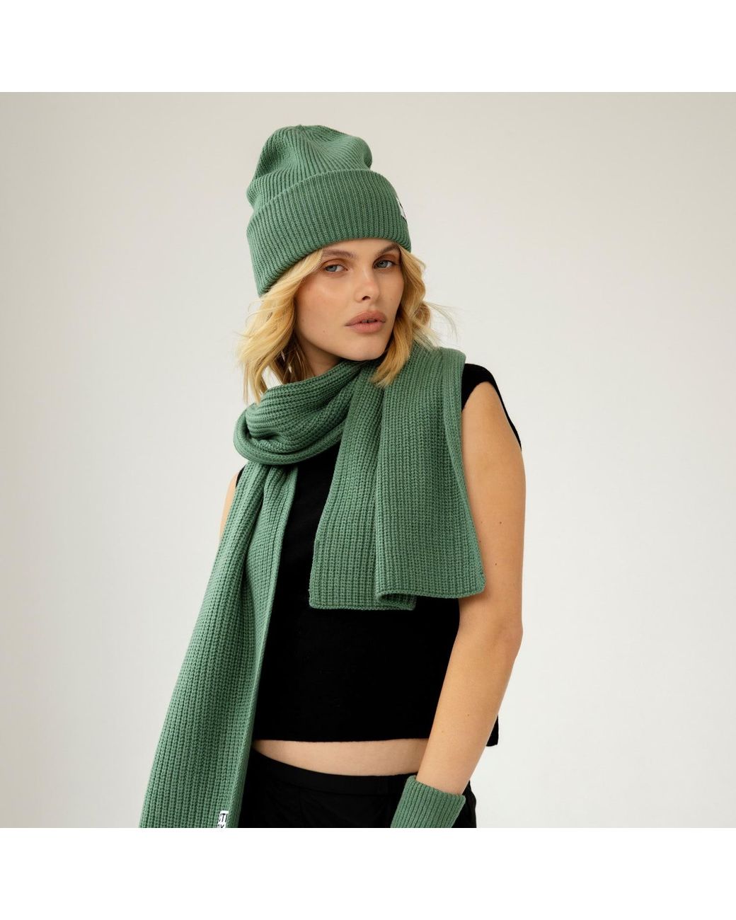Arctic Fox & Co. Green Recycled Bottle Beanie