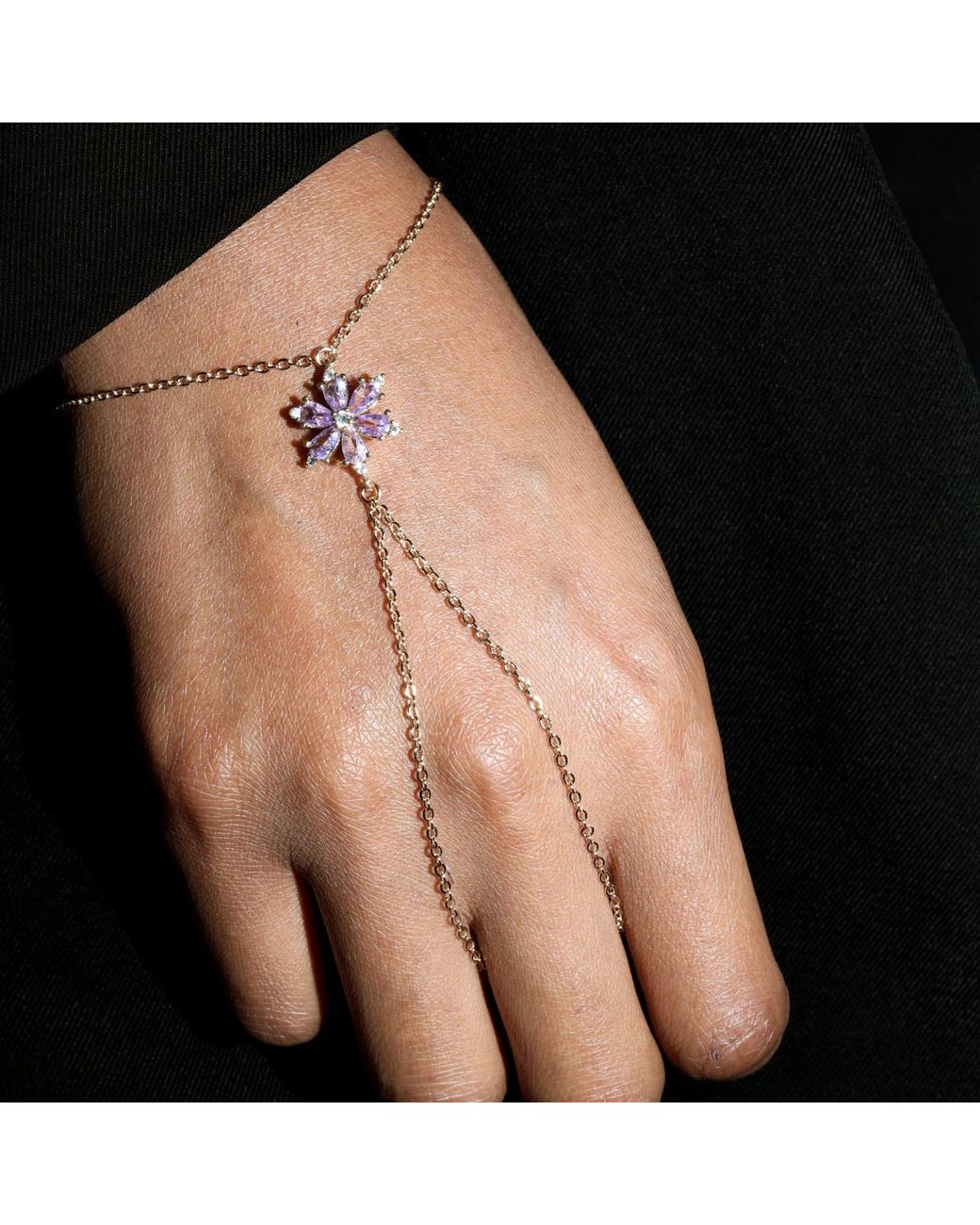 Studio Baloge Metallic Solenne Hand Chain