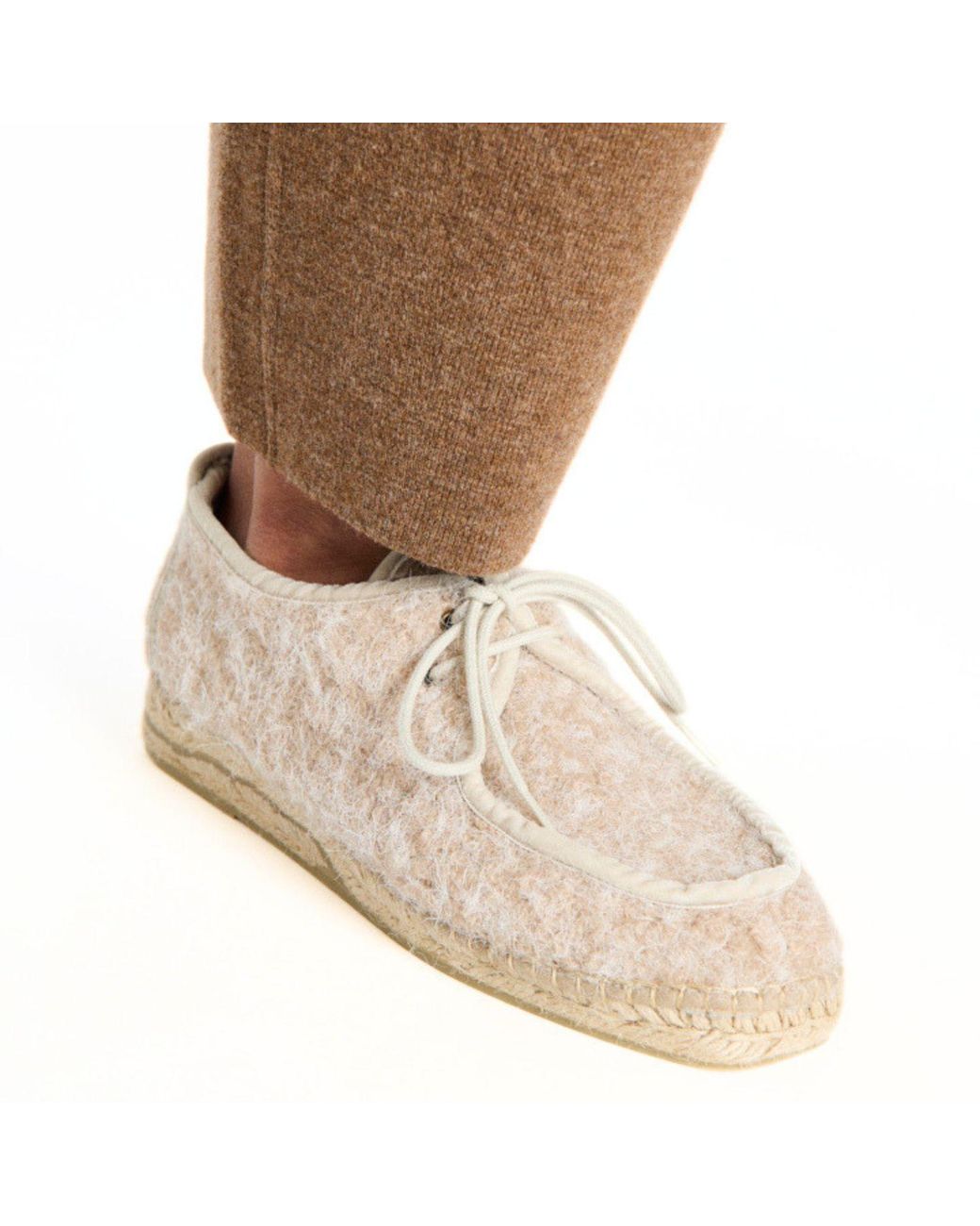 Naguisa Pink Neutrals Txalupa Ecru Boucle