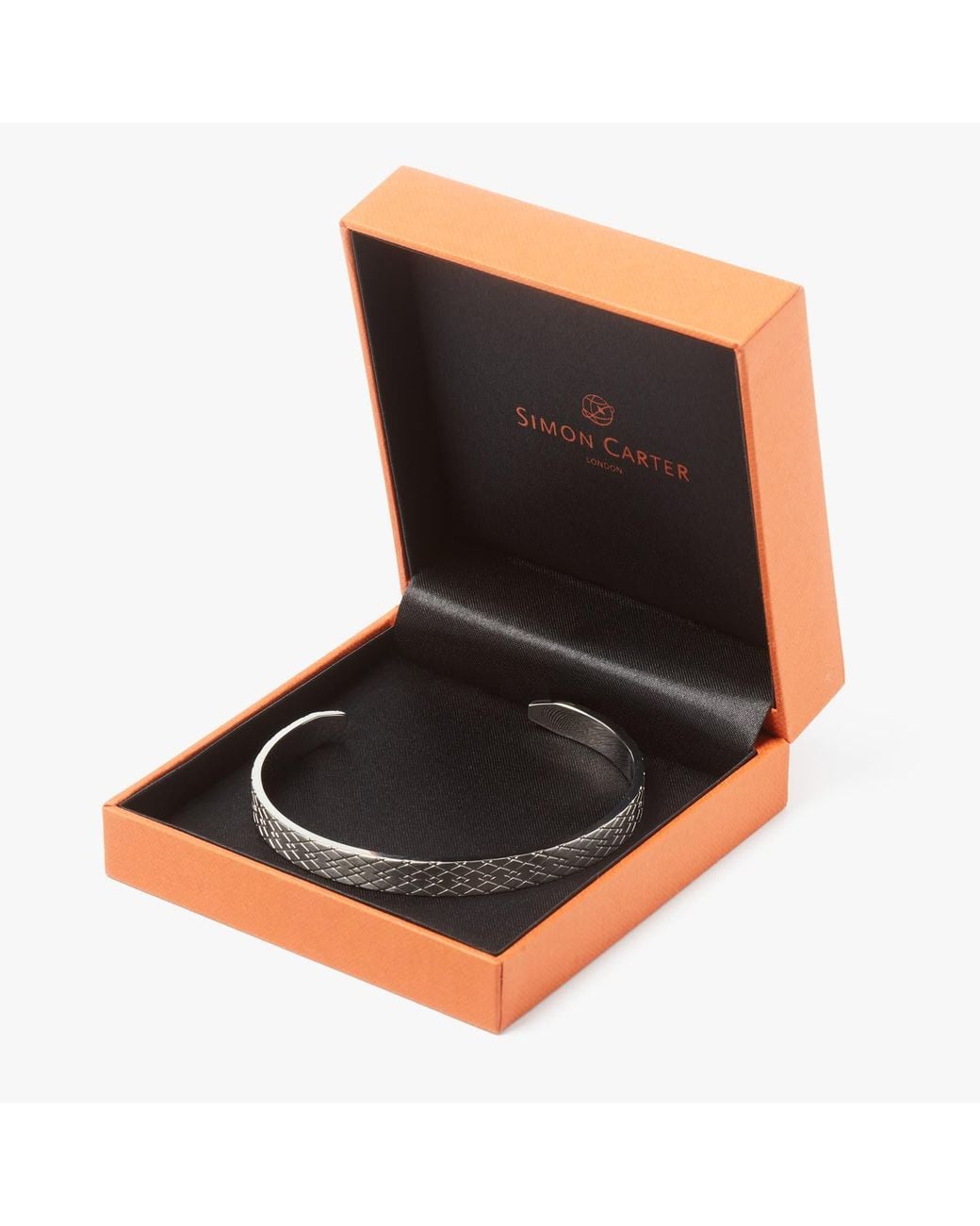 Simon Carter Metallic Zennor Bangle for men